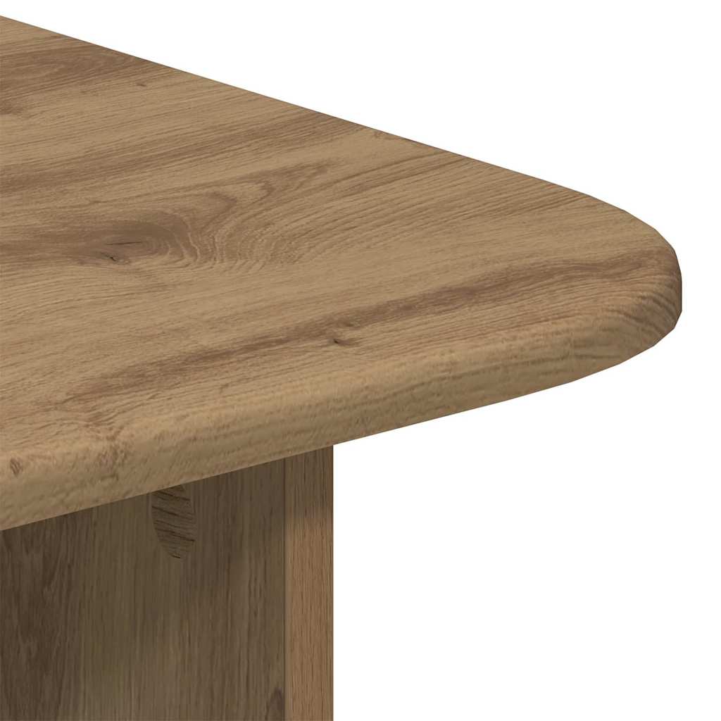 Kaffebord Artisan Eik 93 x 53 x 33 cm Konstruert tre