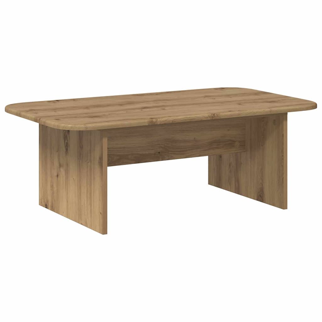 Kaffebord Artisan Eik 93 x 53 x 33 cm Konstruert tre