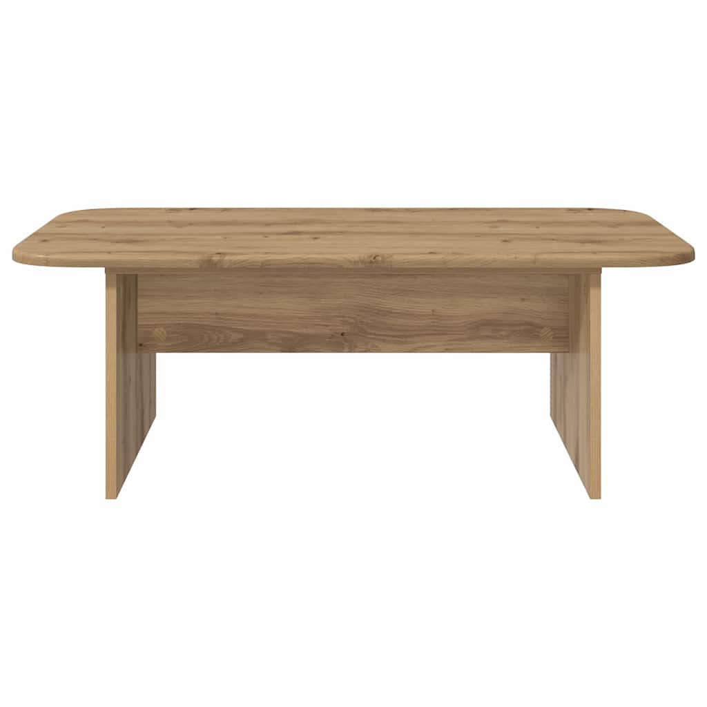 Kaffebord Artisan Eik 93 x 53 x 33 cm Konstruert tre