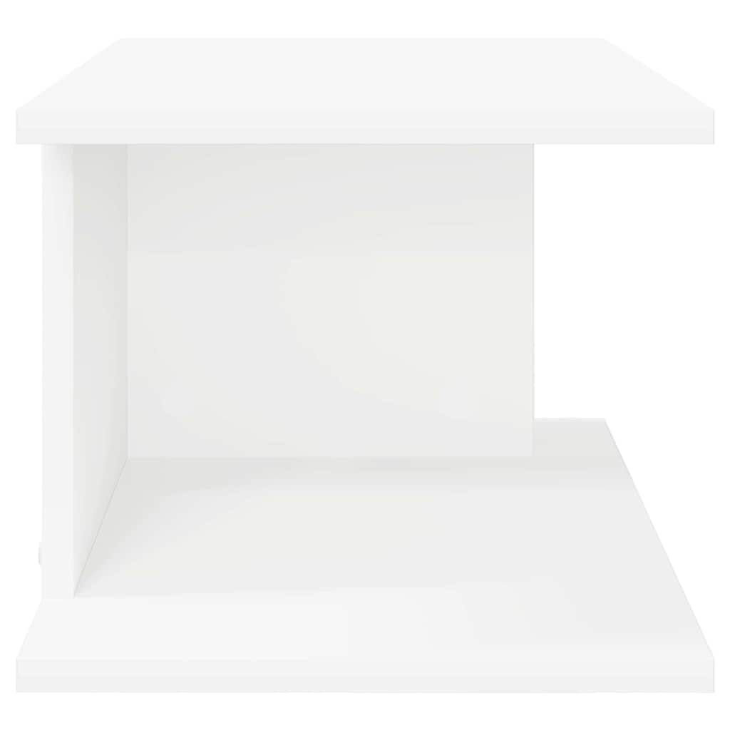 Nattbord Hvit 40 x 30 x 25 cm Konstruert tre