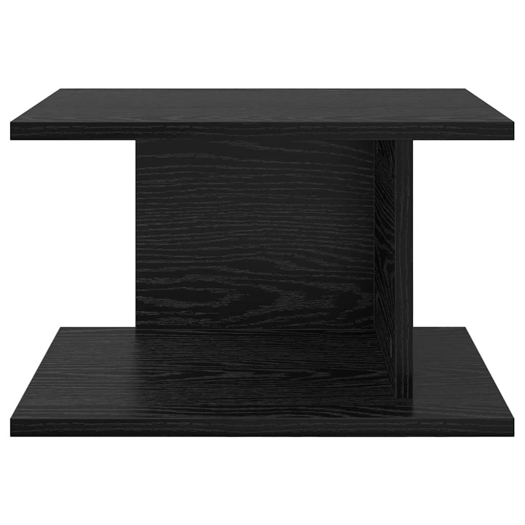 Nattbord Svart Eik 40 x 30 x 25 cm Konstruert tre
