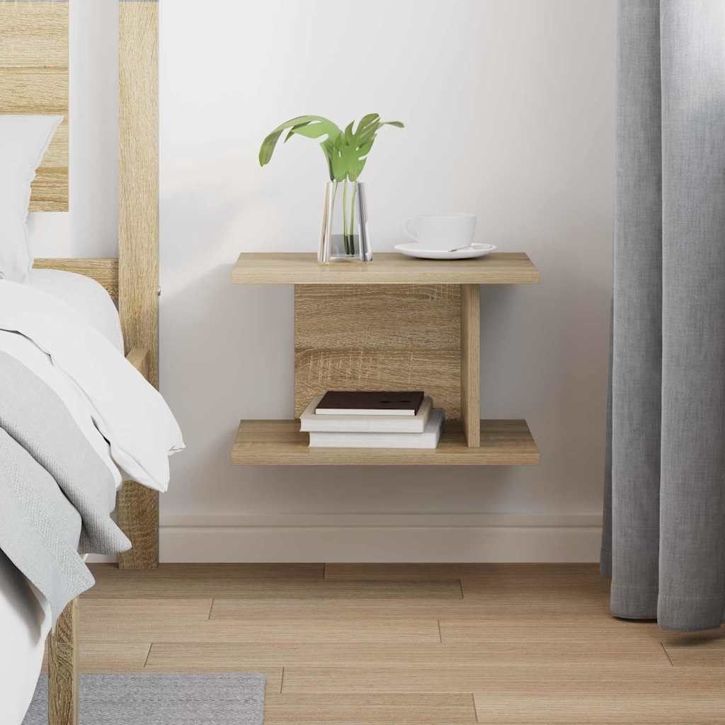 Nattbord Sonoma eik 40 x 30 x 25 cm Konstruert tre
