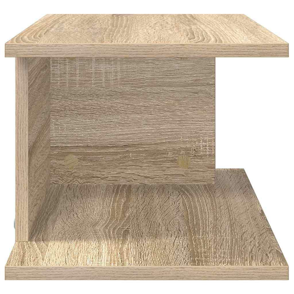 Nattbord 2 pcs Sonoma eik 40 x 30 x 25 cm Konstruert tre