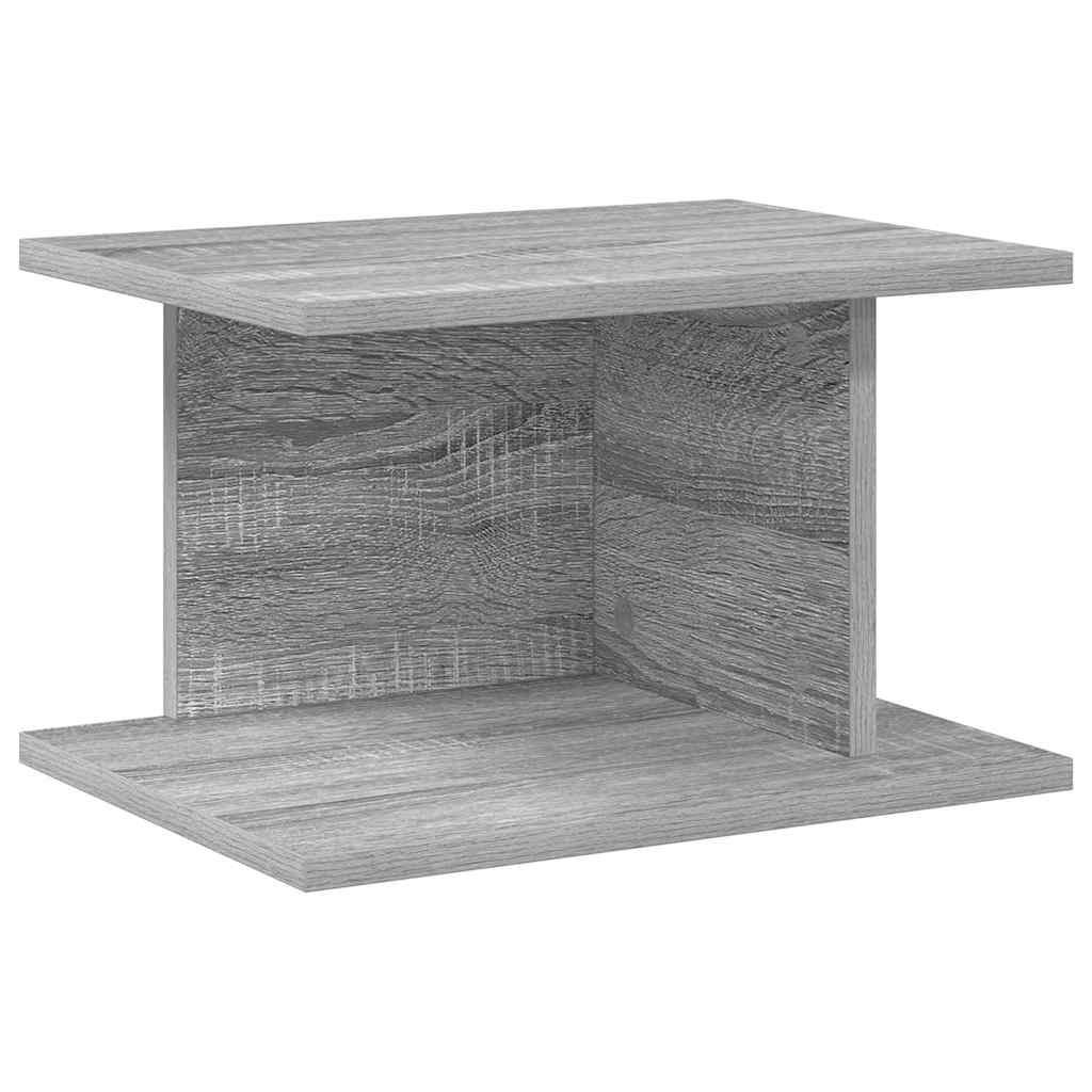 Nattbord 2 pcs Grå Sonoma 40 x 30 x 25 cm Konstruert tre