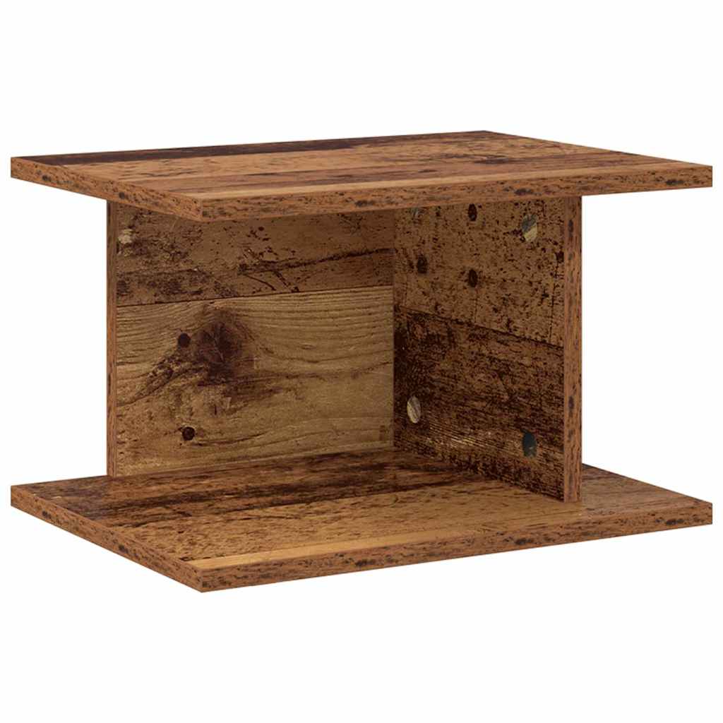 Nattbord 2 pcs Gammelt tre 40 x 30 x 25 cm Konstruert tre