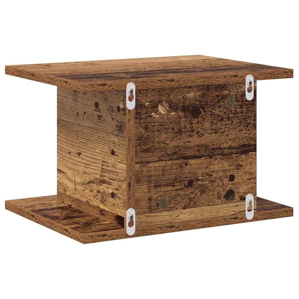 Nattbord 2 pcs Gammelt tre 40 x 30 x 25 cm Konstruert tre