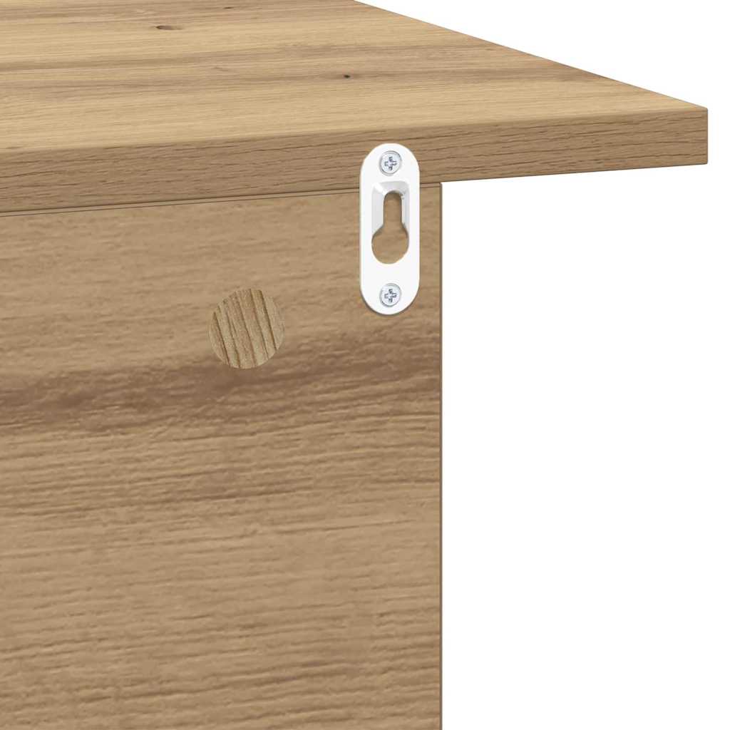 Nattbord 2 stk. Artisan Eik 40 x 30 x 25 cm Konstruert tre