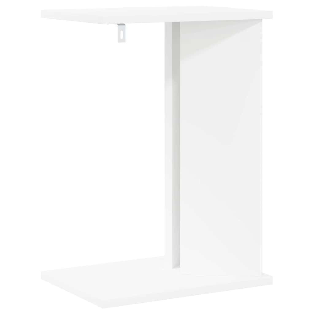 Avlastningsbord Hvit 35 x 25 x 50 cm Konstruert tre