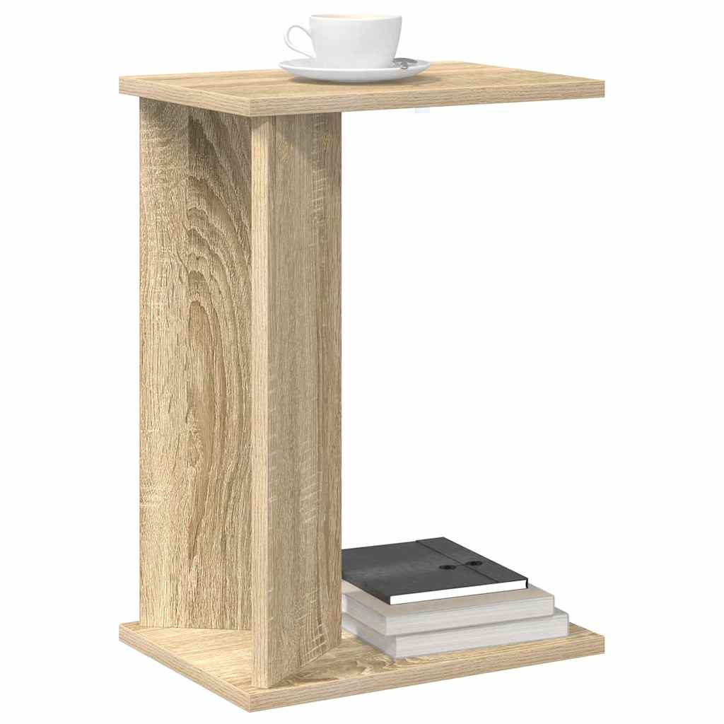 Avlastningsbord Sonoma eik 35 x 25 x 50 cm Konstruert tre