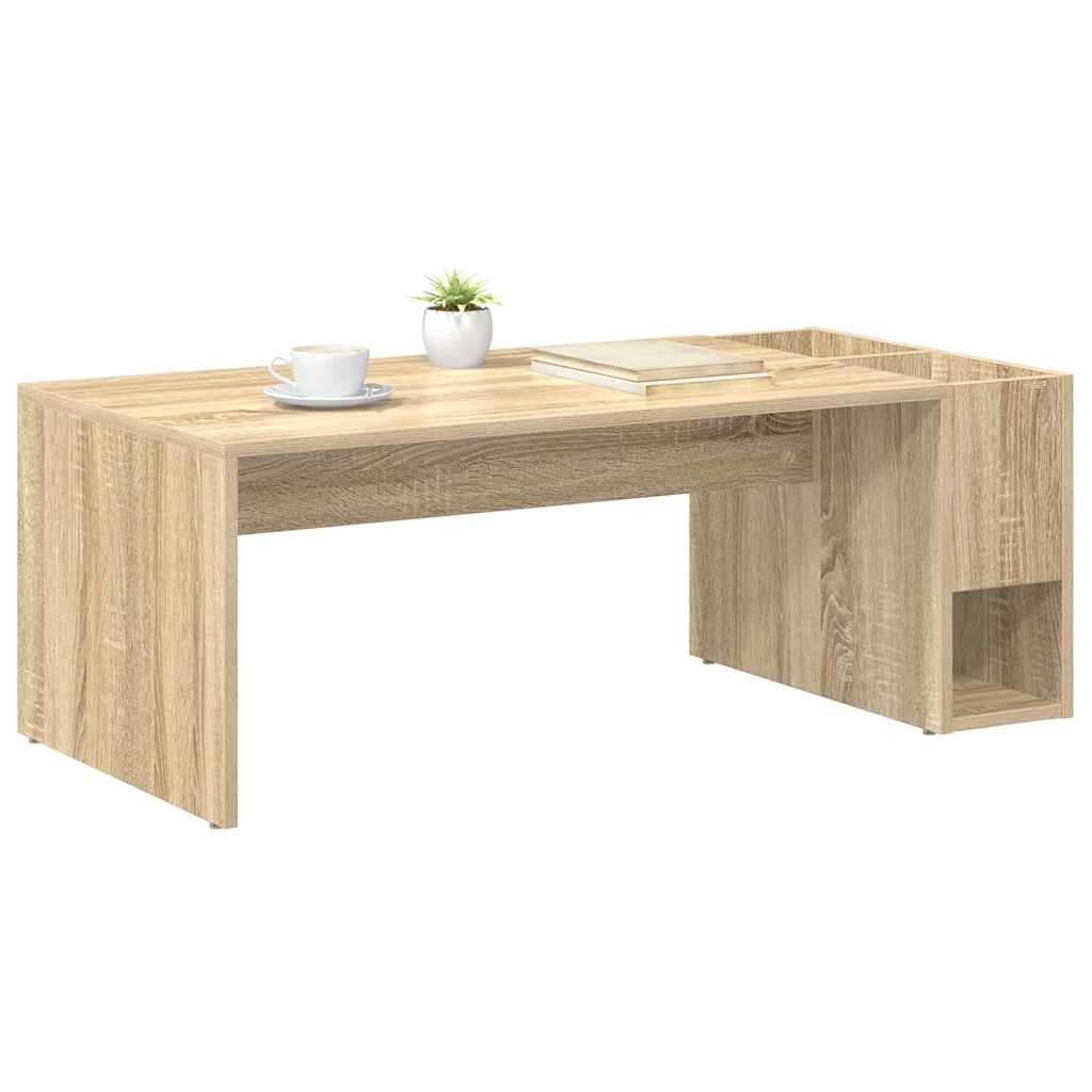 Kaffebord Sonoma eik 101,5 x 50 x 37 cm Konstruert tre