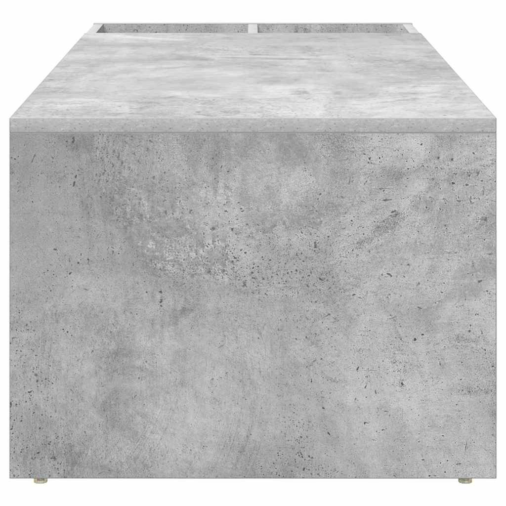 Kaffebord Betonggrå 101,5 x 50 x 37 cm Konstruert tre