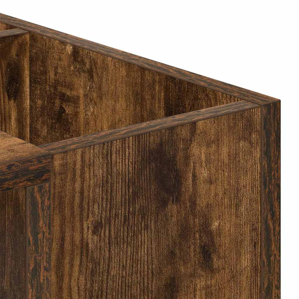 Kaffebord Røkt eik 101,5 x 50 x 37 cm Konstruert tre