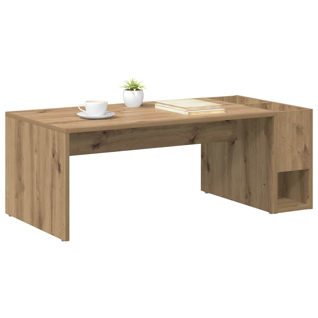 Kaffebord Artisan Eik 101,5 x 50 x 37 cm Konstruert tre