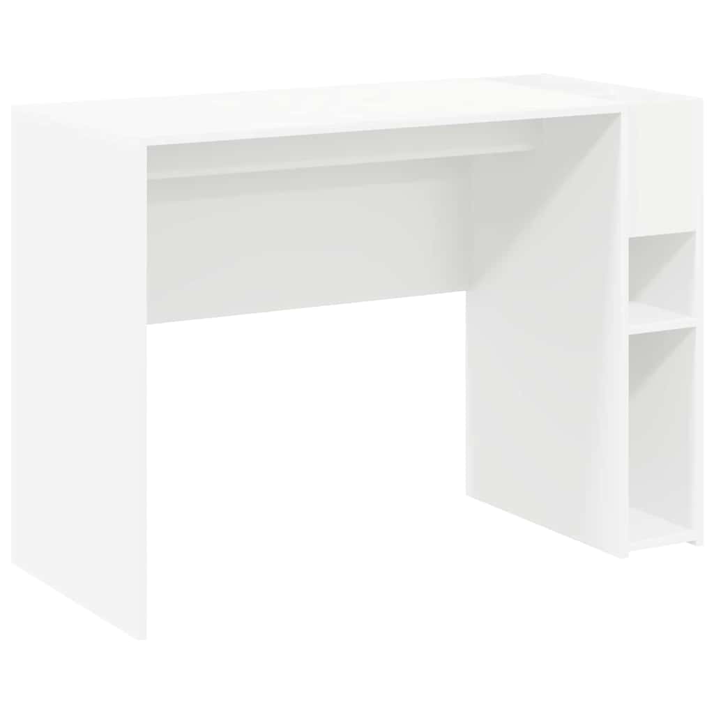 Skrivebord Hvit Konstruert tre 109 x 50 x 78 cm