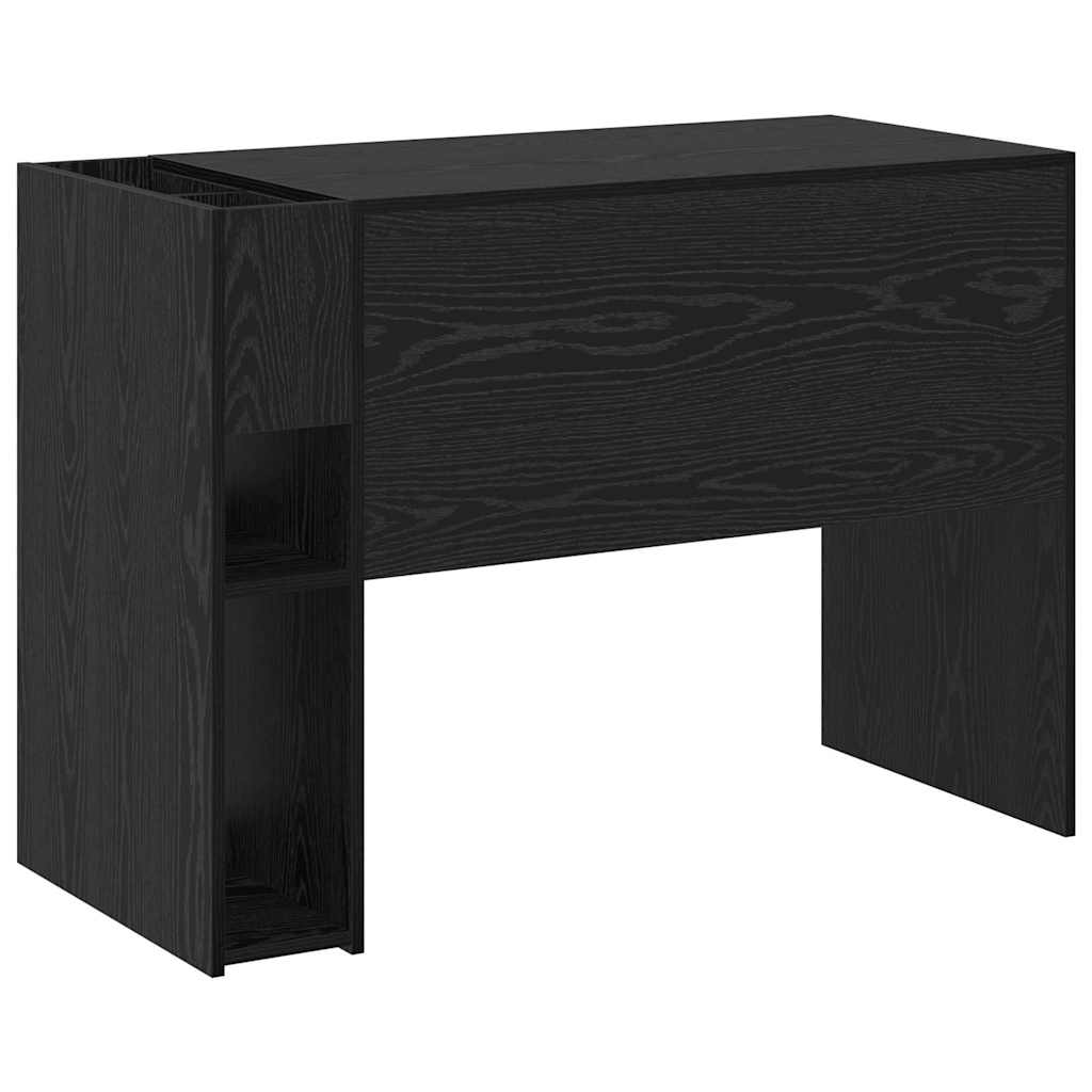 Skrivebord Svart Eik Konstruert tre 109 x 50 x 78 cm