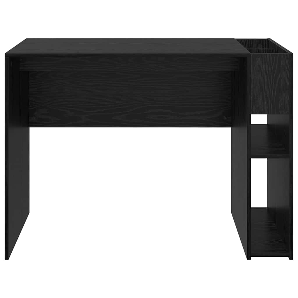 Skrivebord Svart Eik Konstruert tre 109 x 50 x 78 cm
