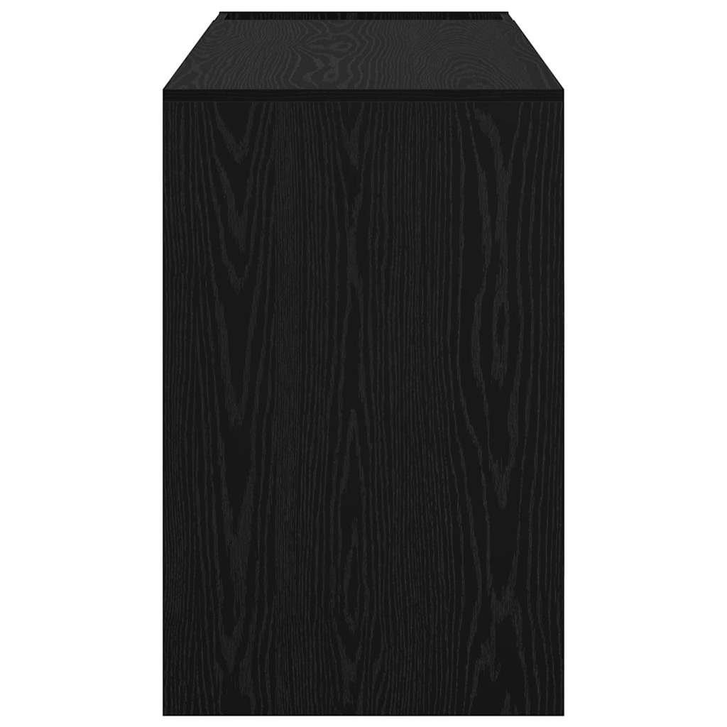 Skrivebord Svart Eik Konstruert tre 109 x 50 x 78 cm