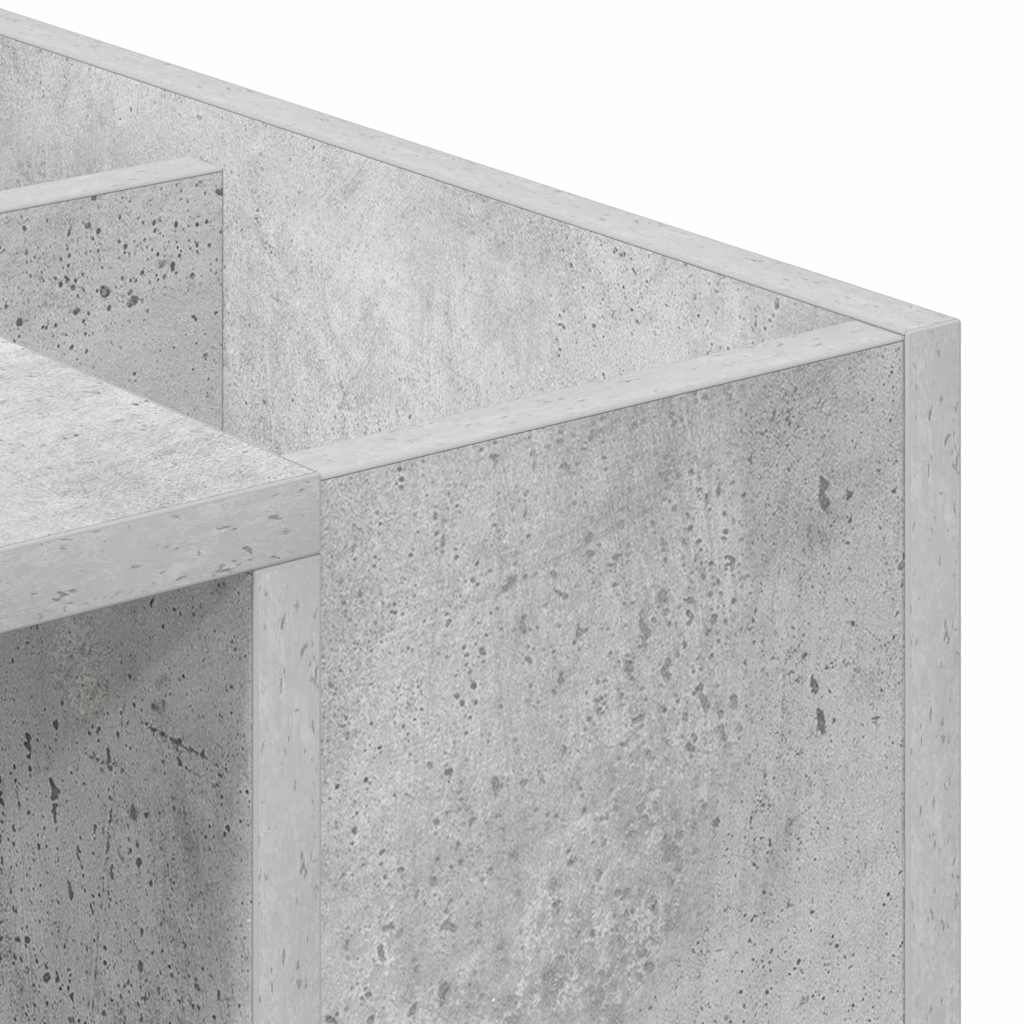 Skrivebord Betonggrå 109 x 50 x 78 cm Konstruert tre