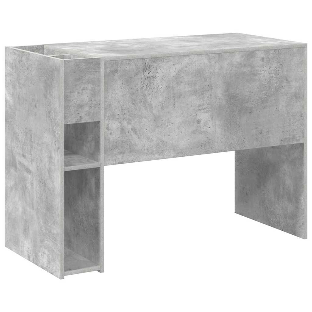 Skrivebord Betonggrå 109 x 50 x 78 cm Konstruert tre