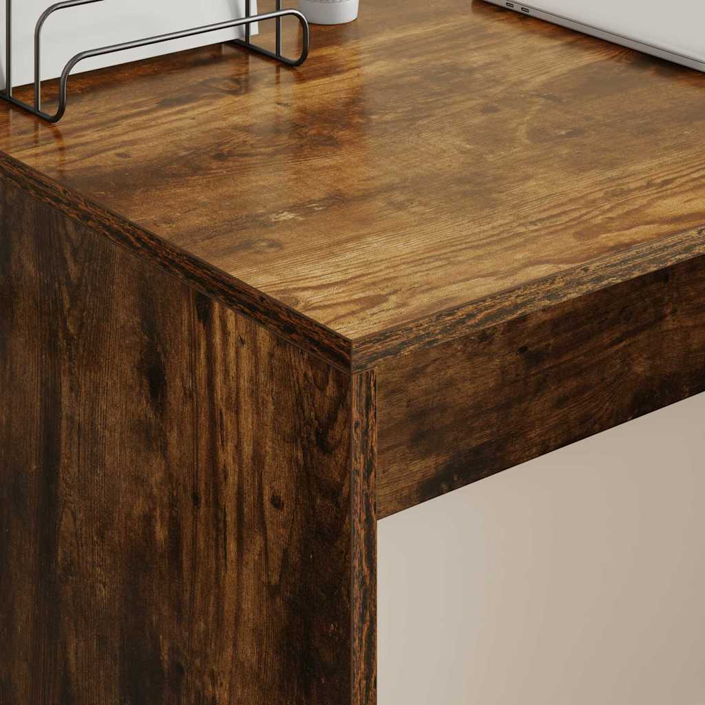 Skrivebord Røkt eik 109 x 50 x 78 cm Konstruert tre
