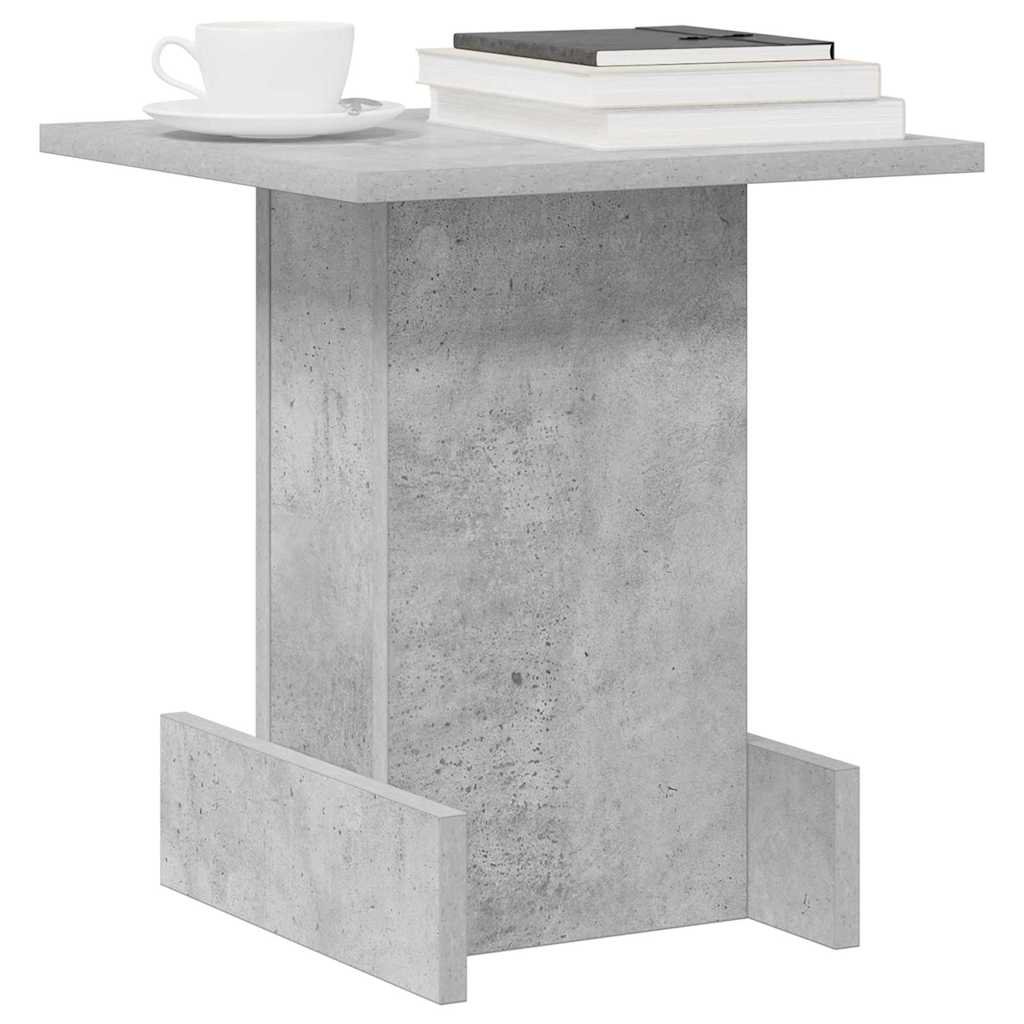 Avlastningsbord Betonggrå 35,5 x 35 x 40 cm Konstruert tre
