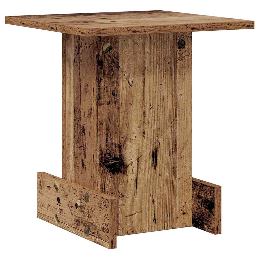 Avlastningsbord Gammelt tre 35,5 x 35 x 40 cm Konstruert tre