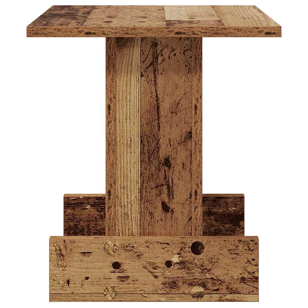 Avlastningsbord Gammelt tre 35,5 x 35 x 40 cm Konstruert tre