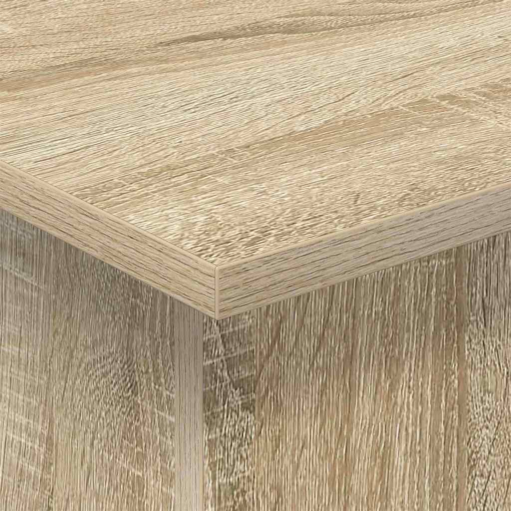 Avlastningsbord Sonoma eik 44,5 x 45 x 55 cm Konstruert tre