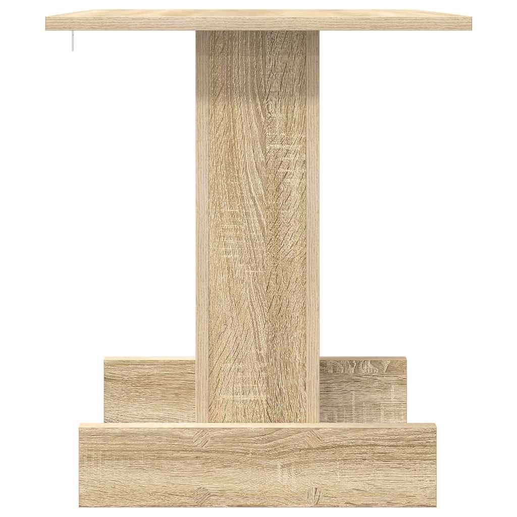 Avlastningsbord Sonoma eik 44,5 x 45 x 55 cm Konstruert tre