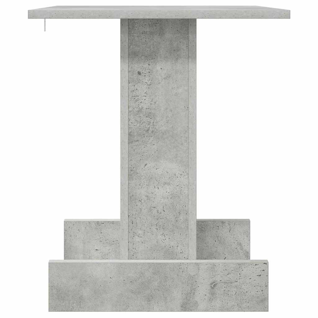 Avlastningsbord Betonggrå 44,5 x 45 x 55 cm Konstruert tre