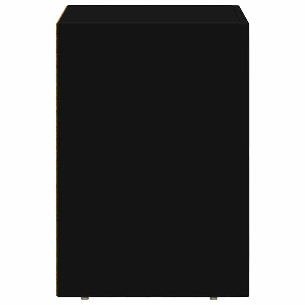 Nattbord ELST 2 stk. Svart 29,5 x 33,5 x 50 cm Konstruert tre