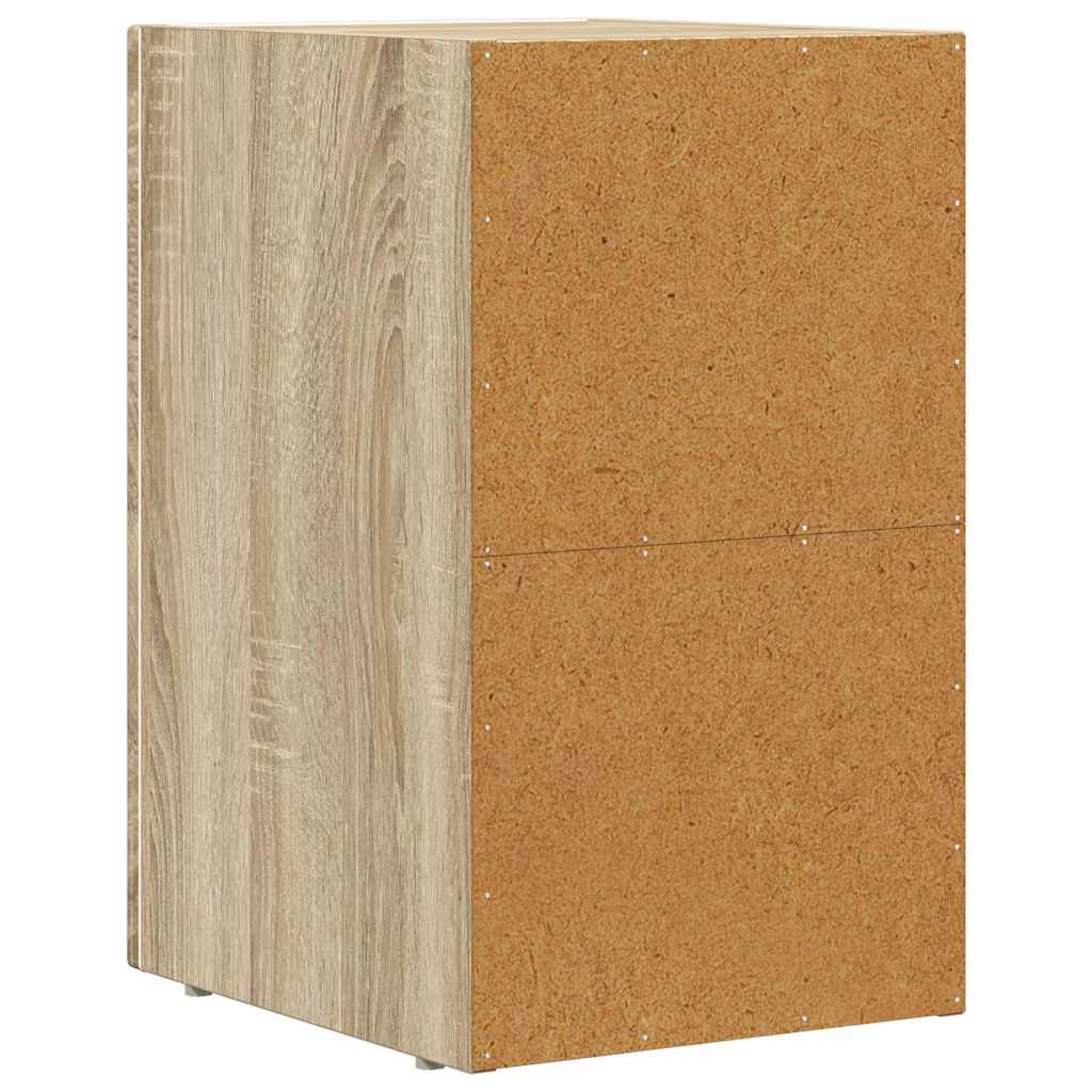 Nattbord ELST Sonoma eik 29,5 x 33,5 x 50 cm Konstruert tre