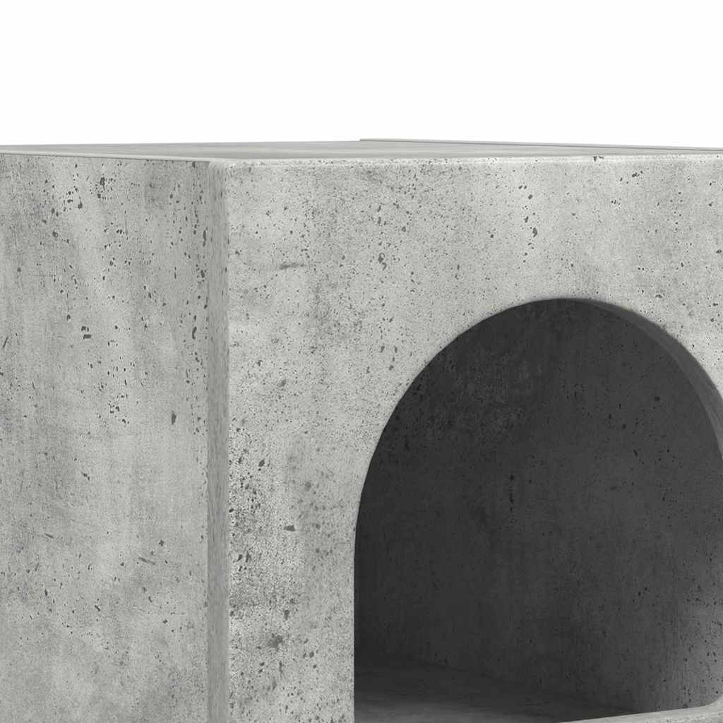 Nattbord ELST 2 stk. Betonggrå 29,5 x 33,5 x 50 cm