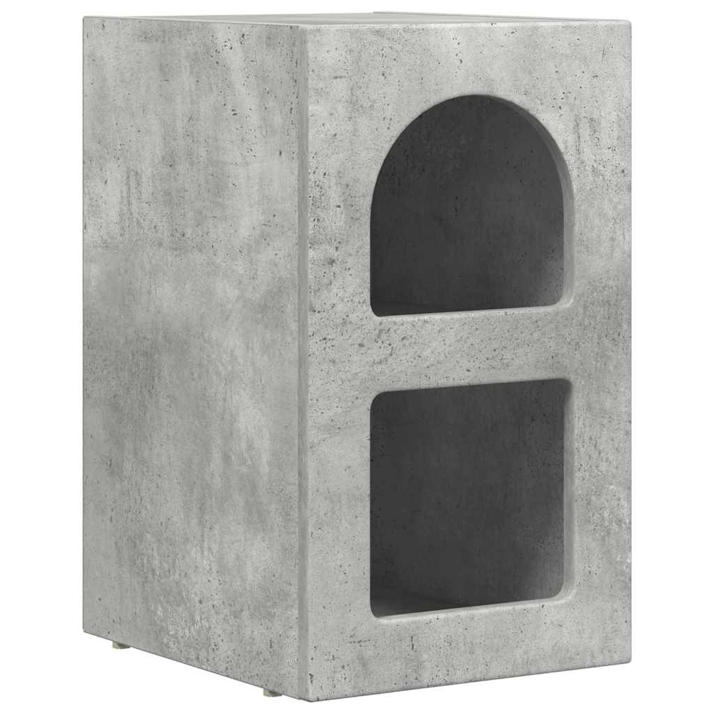 Nattbord ELST 2 stk. Betonggrå 29,5 x 33,5 x 50 cm