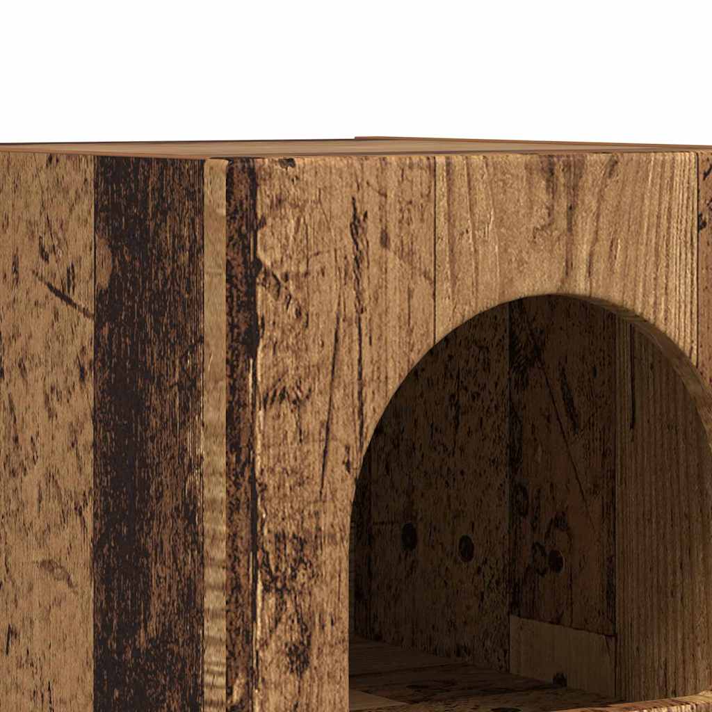 Nattbord ELST Gammelt tre 29,5 x 33,5 x 50 cm Konstruert tre