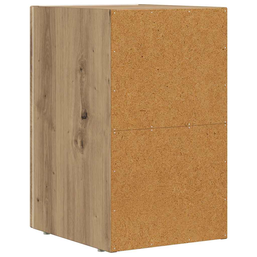 Nattbord ELST 2 stk. Artisan Eik 29,5 x 33,5 x 50 cm