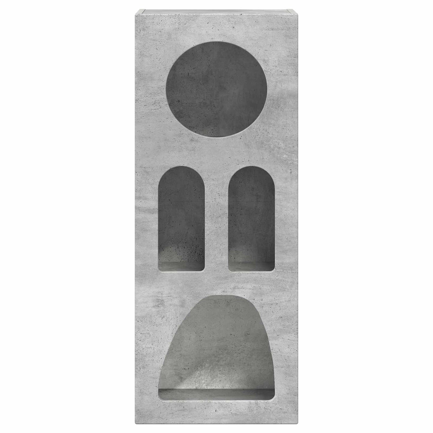 Serviesskap ELST Betonggrå 40 x 35 x 100.5 cm Konstruert tre