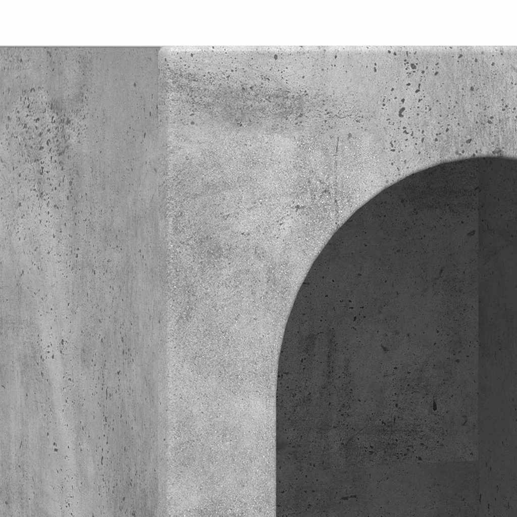 Serviesskap ELST Betonggrå 59 x 35 x 80.5 cm Konstruert tre