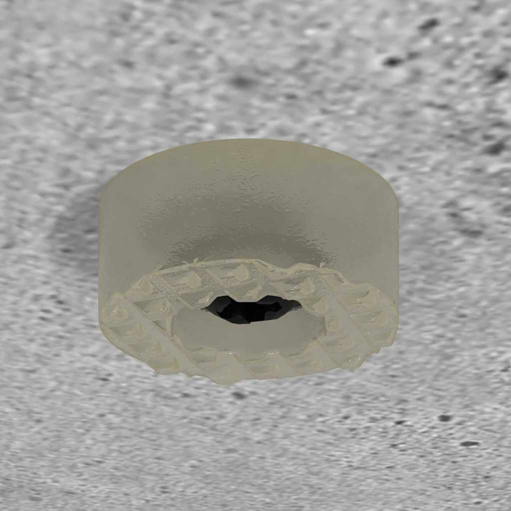 Serviesskap ELST Betonggrå 59 x 35 x 80.5 cm Konstruert tre
