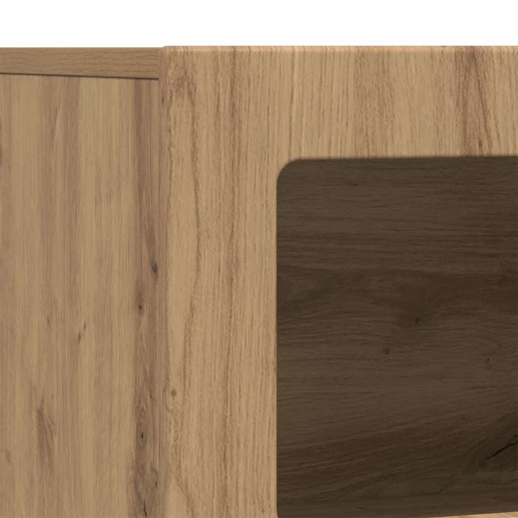 Serviesskap ELST Artisan Eik 80,5 x 35 x 59 cm Konstruert tre