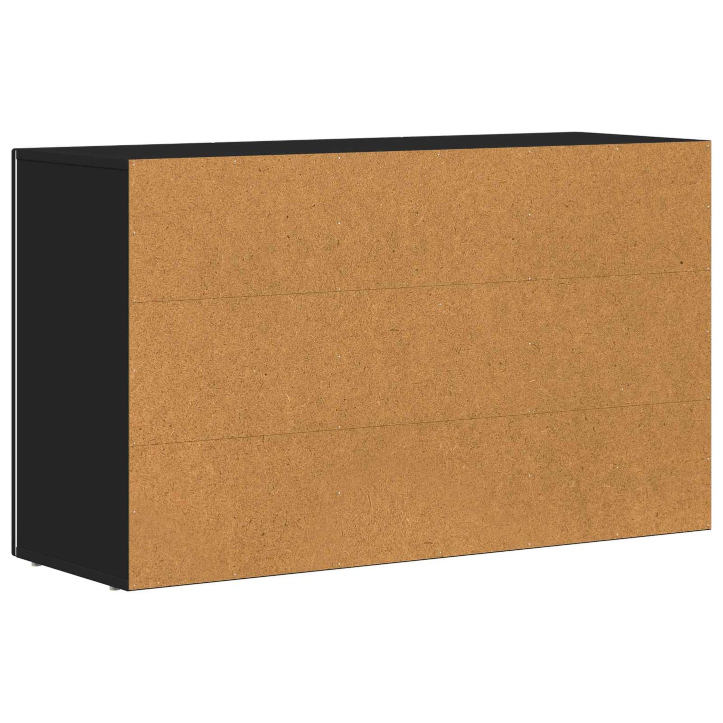 Serviesskap ELST Svart 100 x 35 x 59 cm Konstruert tre
