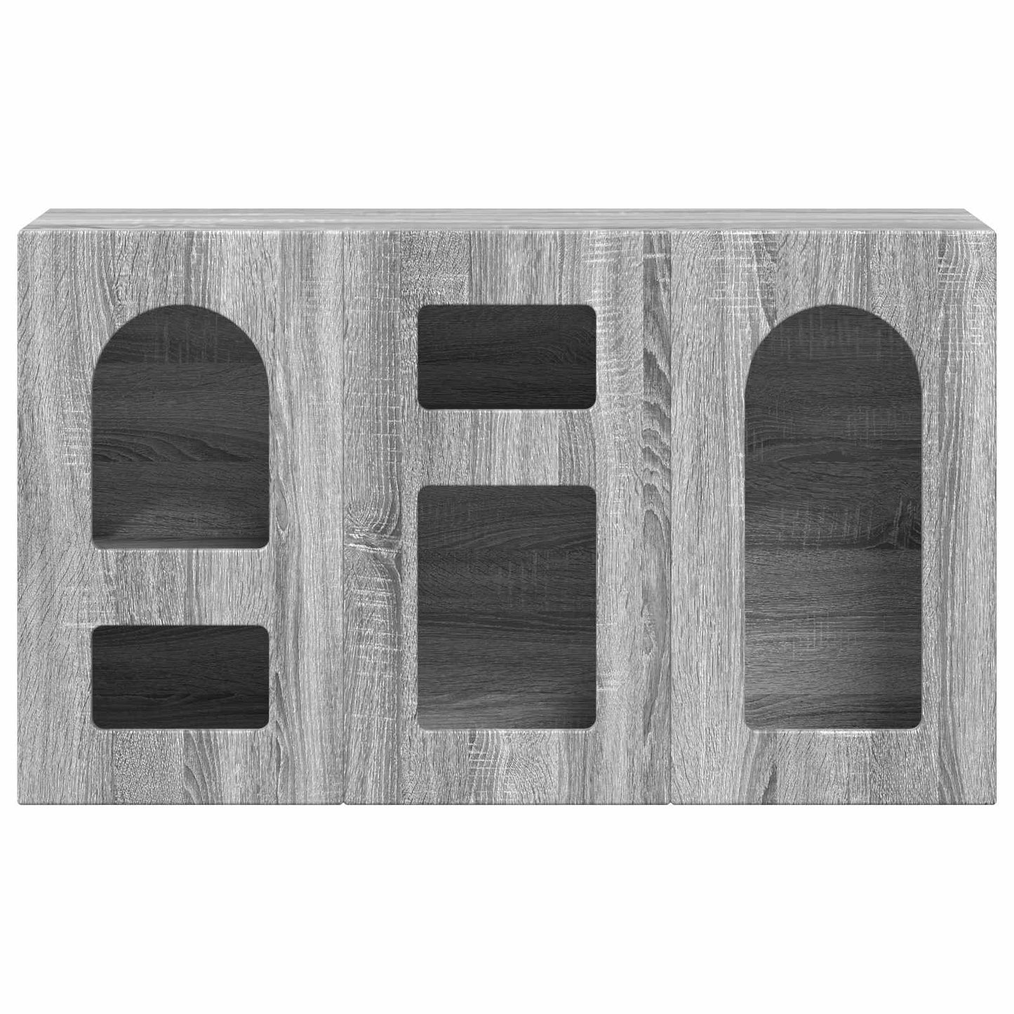Serviesskap ELST Grå Sonoma 100 x 35 x 59 cm Konstruert tre