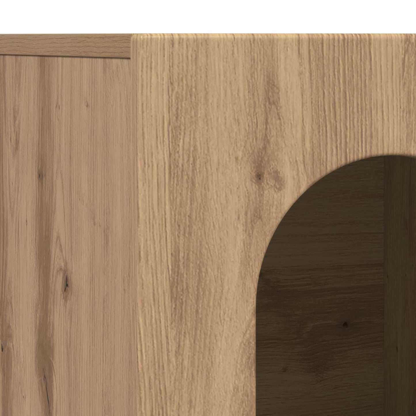 Serviesskap ELST Artisan Eik 100 x 35 x 59 cm Konstruert tre