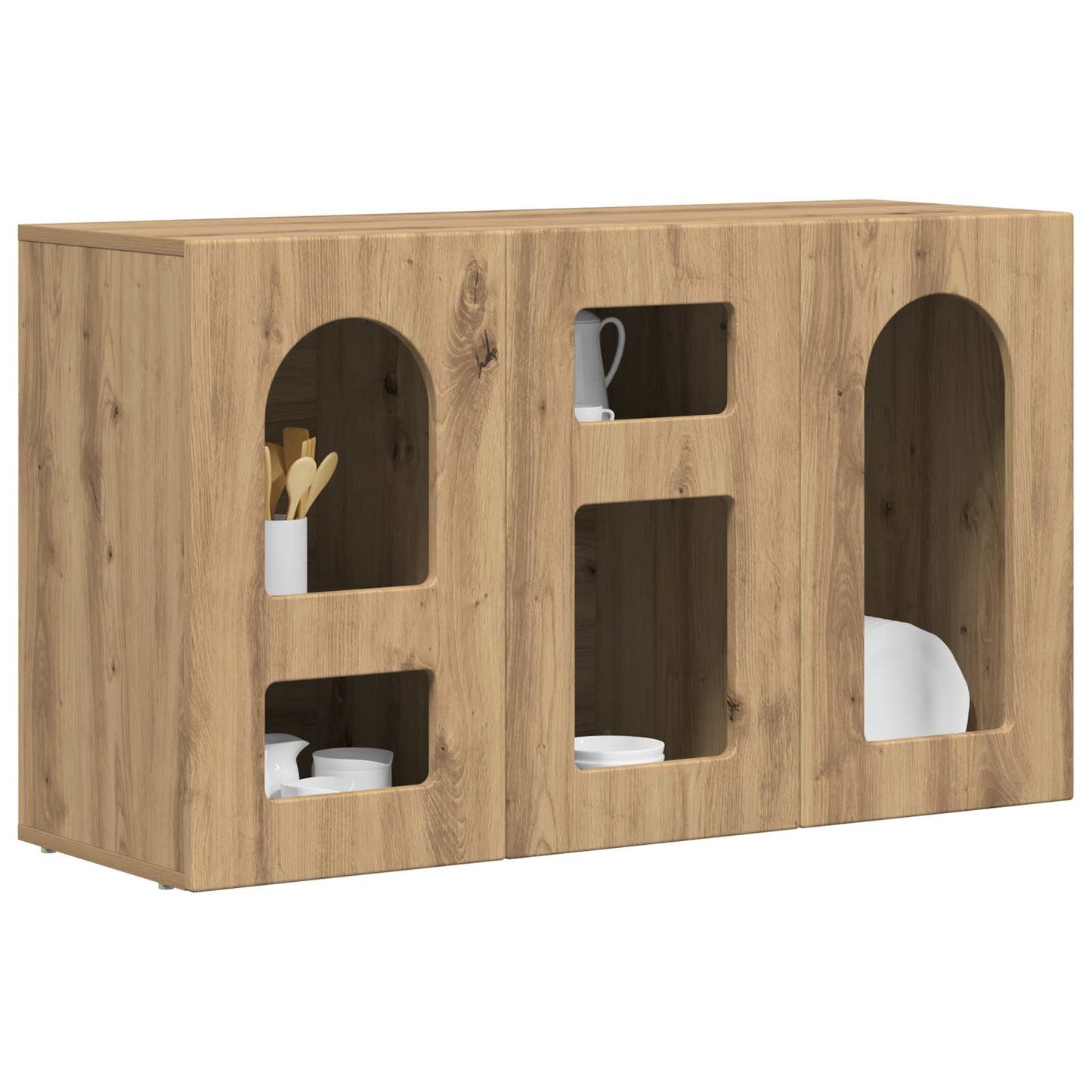 Serviesskap ELST Artisan Eik 100 x 35 x 59 cm Konstruert tre