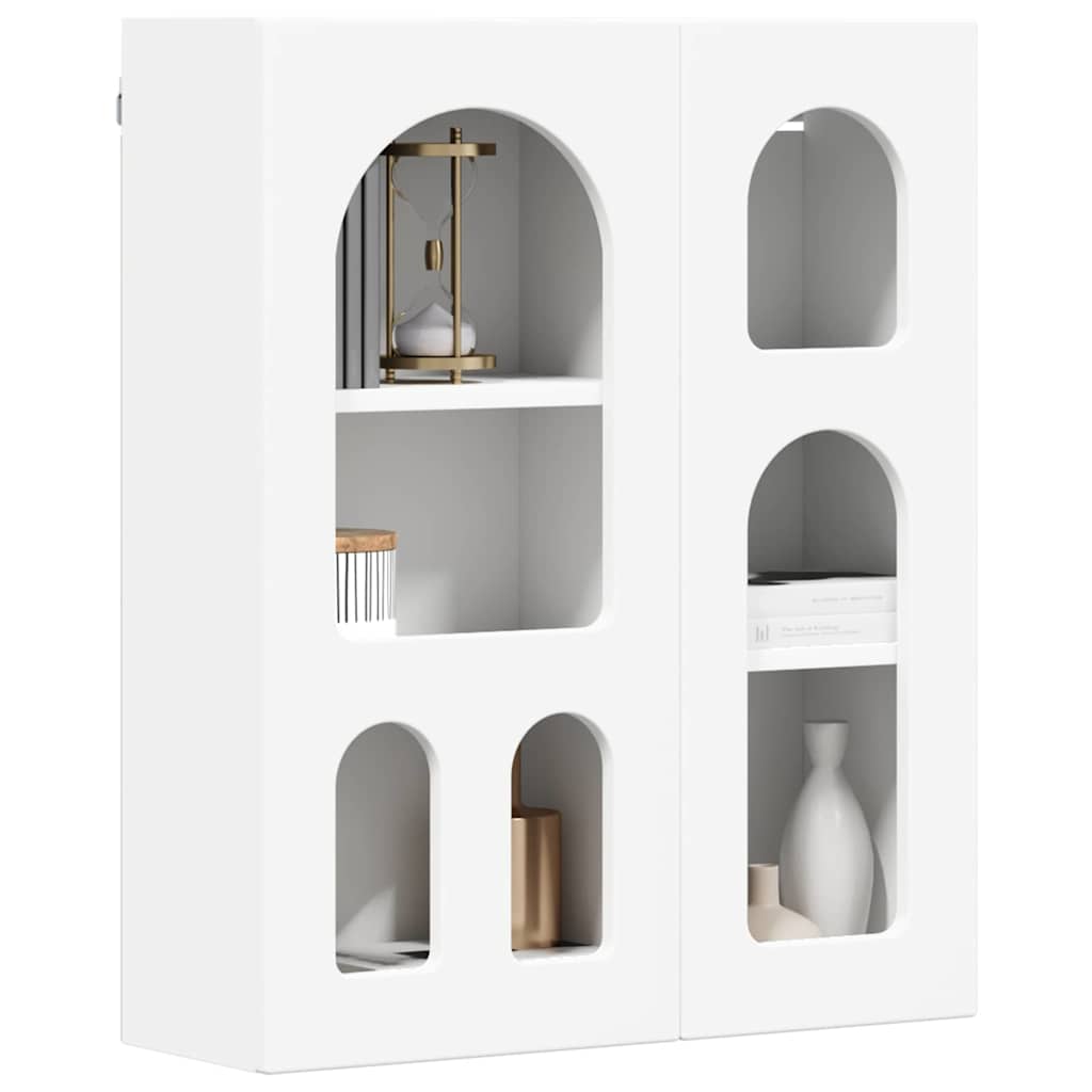 Hengende skap ELST Hvit 59 x 20 x 71,5 cm Konstruert tre