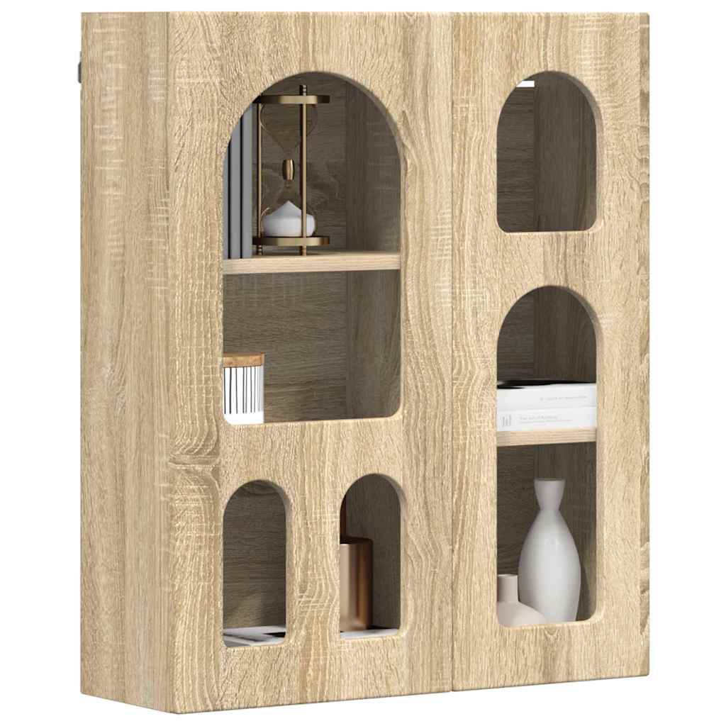 Hengende skap ELST Sonoma eik 59 x 20 x 71,5 cm Konstruert tre