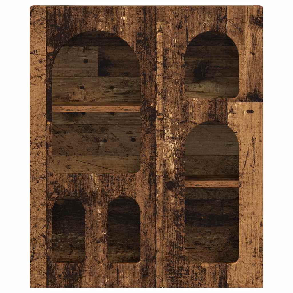 Hengende skap ELST Gammelt tre 59 x 20 x 71,5 cm Konstruert tre
