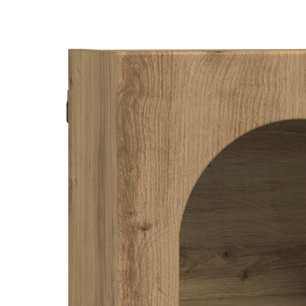 Hengende skap ELST Artisan eik 59 x 20 x 71,5 cm Konstruert tre