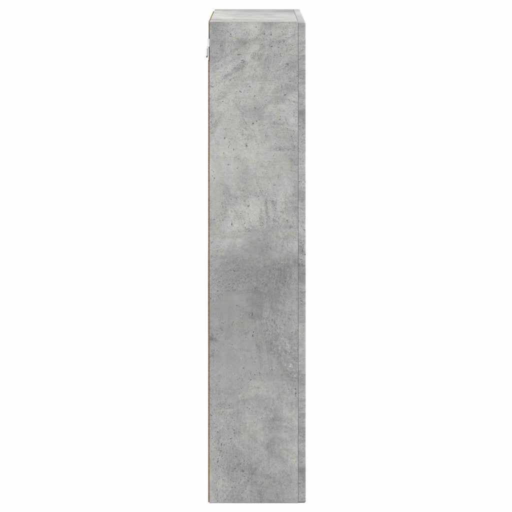 Hengende skap ELST Betonggrå 59 x 20 x 100 cm Konstruert tre