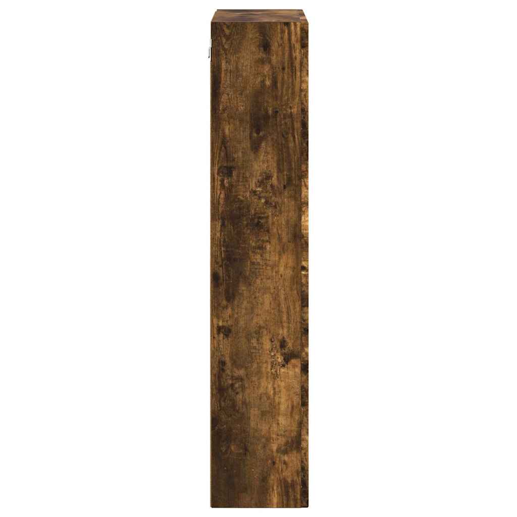 Hengende skap ELST Røkt Eik 59 x 20 x 100 cm Konstruert tre